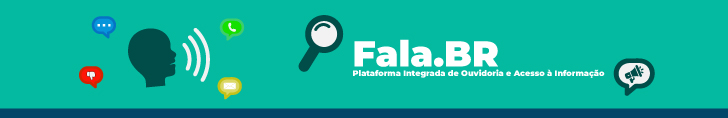 Banner em verde esmeralda com informa&ccedil;&otilde;es sobre o Portal Fala.Br